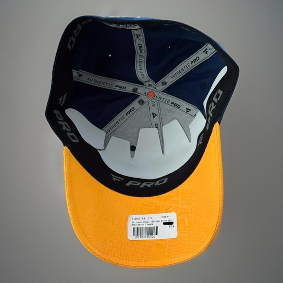 NHL St. Louis Blues Flex Fit Hat Fanatics Hometown Stretch Fit M/L Authentic Pro - Picture 6 of 16